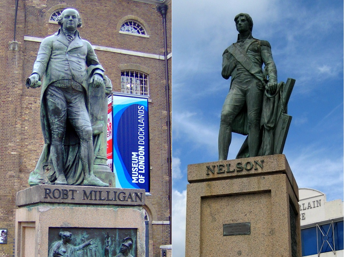 Black Tot Day and Statues